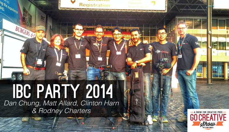 IBC Party 2014 (With Rodney Charters, Dan Chung, Matt Allard and Clinton Harn)