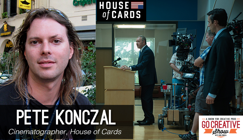 Pete Konczal Cinematographer, House of Cards Season 4