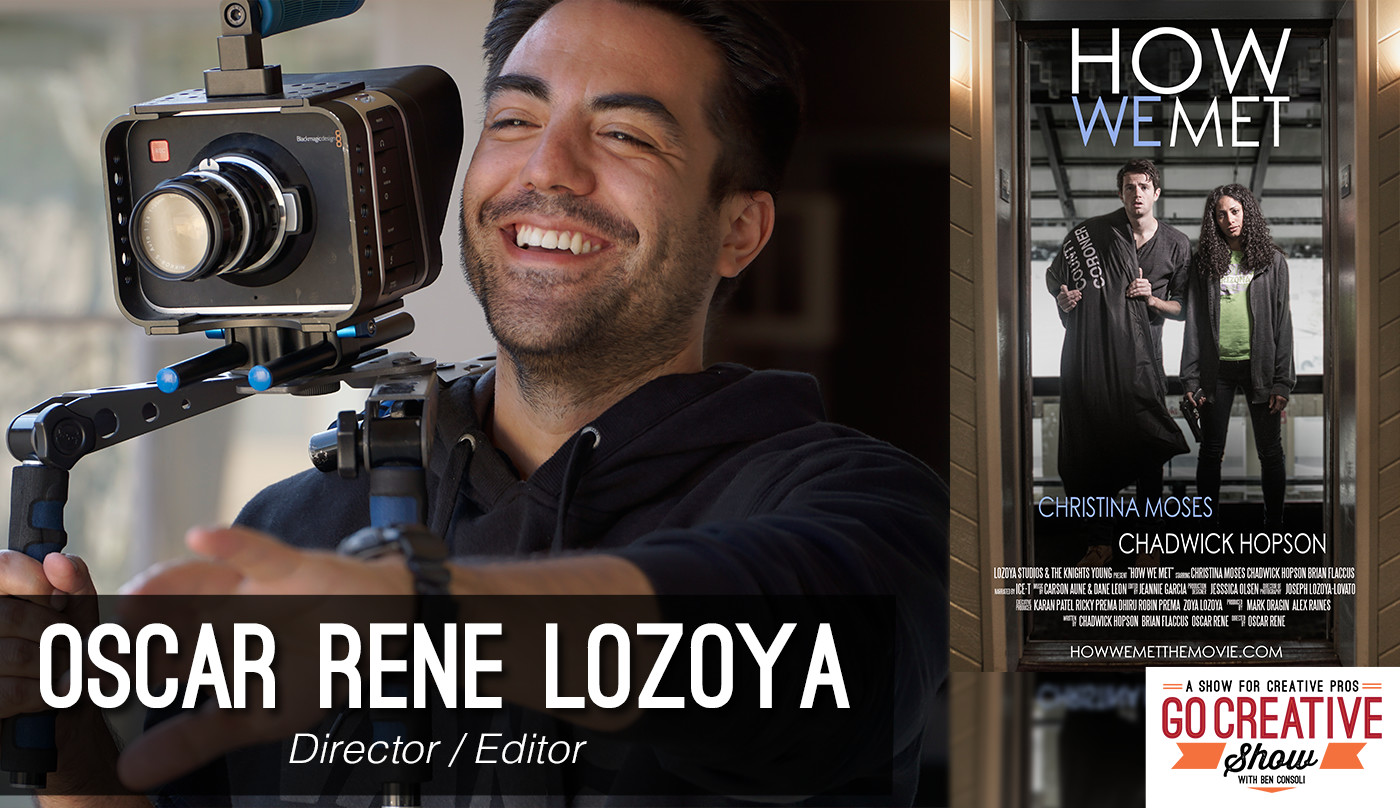 Oscar Rene Lozoya on Go Creative Show Podcast
